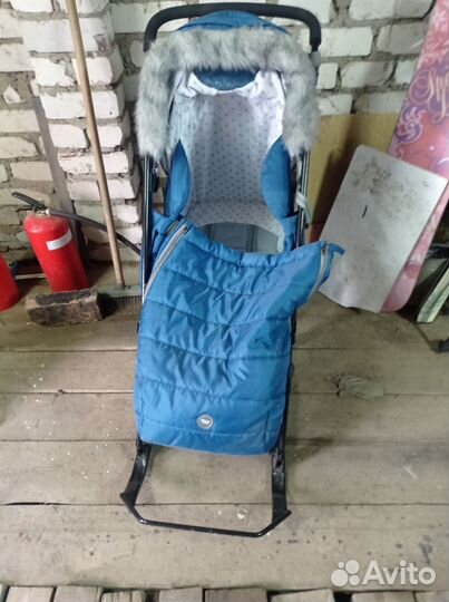 Коляска санки Ника