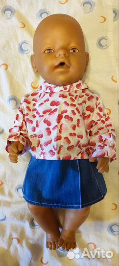 Одежда для куклы baby born