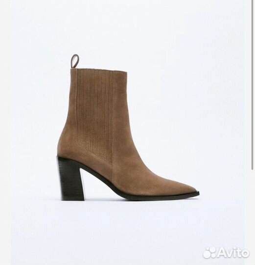 Полусапоги Zara в ковбойском стиле