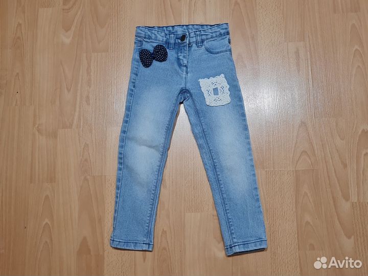 Джинсы для девочки 104