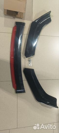 Сплиттер на бампер универсальный