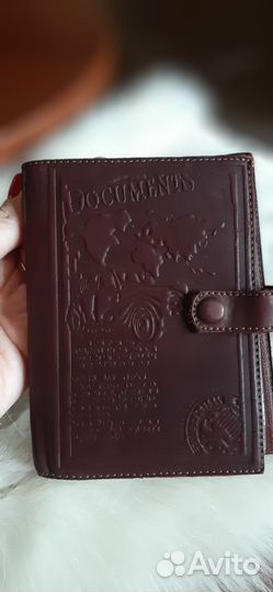 Обложка для паспорта натуральная кожа новая