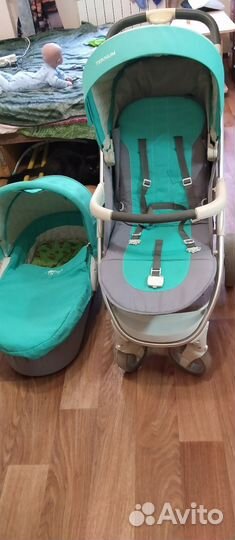 Коляска 2 в 1 бу