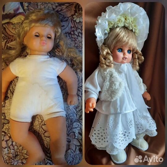 Реставрация старых кукол