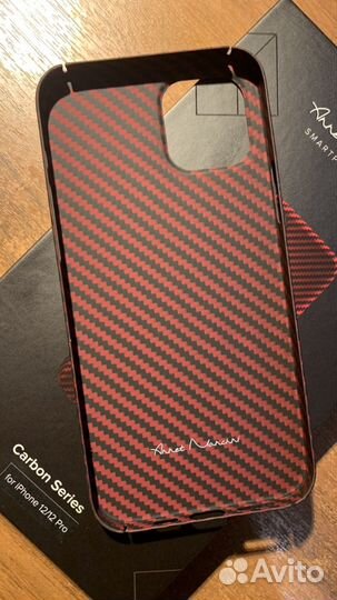 Чехол iPhone 12/ 12pro annet mancini carbon