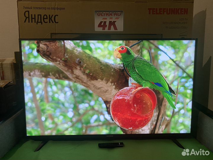 Телевизор Telefunken TF-LED50S01T2SU UltraHD Смарт