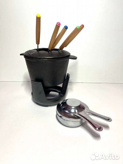 Набор для фондю gipfel чугунный