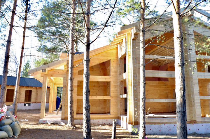 Коттедж 198,6 м² на участке 11 сот.