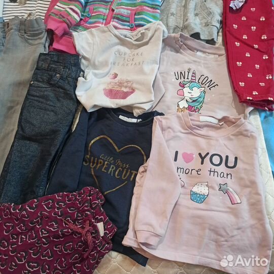 Одежда для девочки пакетом 86 - 92 размеры