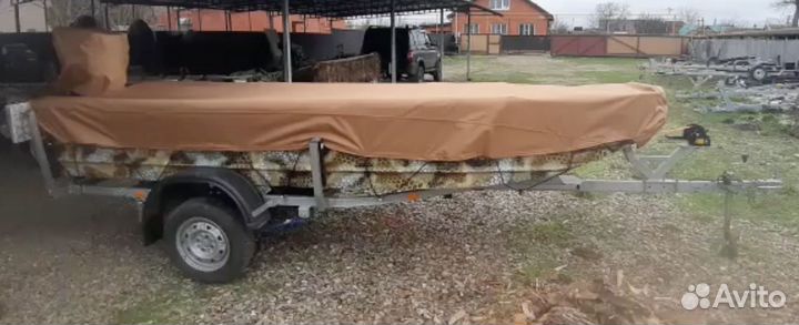 Лодка болотоход