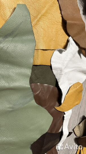 Обрезки натуральной кожи