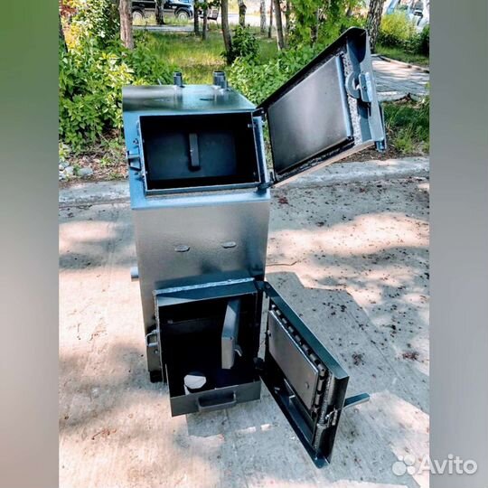 Твердотопливный котел для помещения