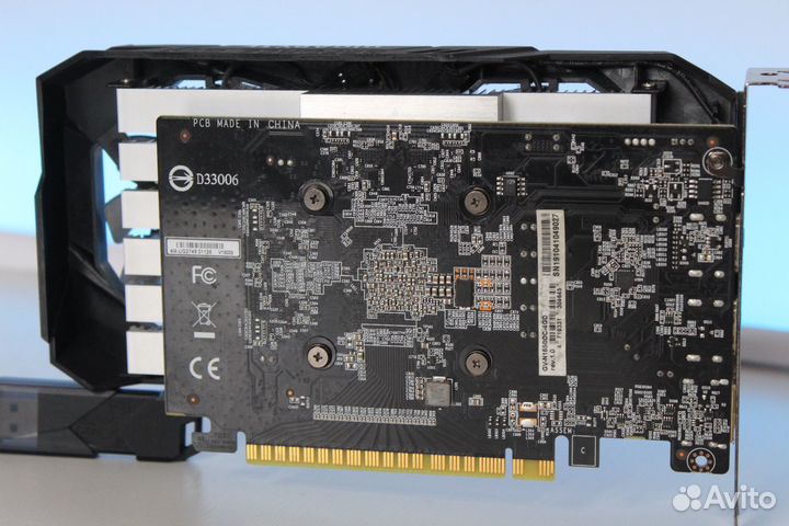 Видеокарта GTX 1650