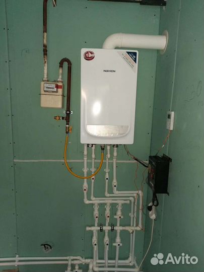 Установка счётчиков газа и воды,газовых котлов