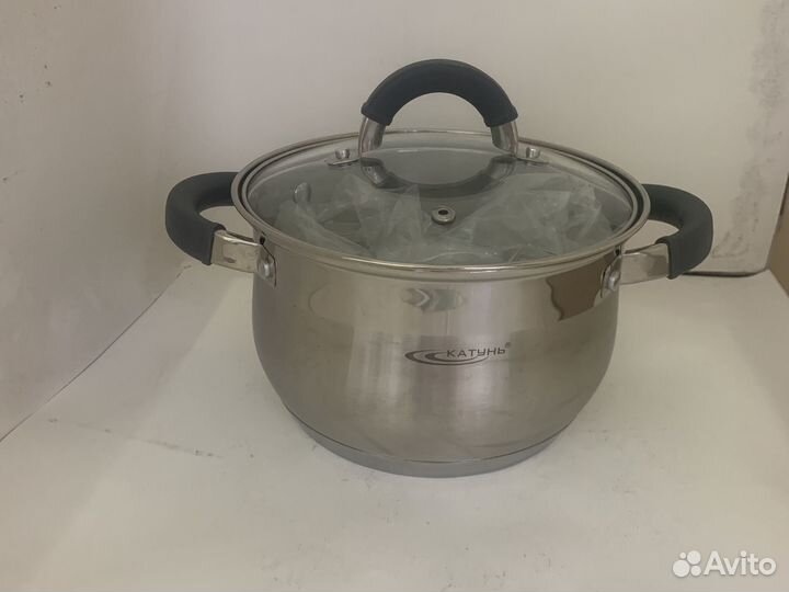 Кастрюля из нержавейки