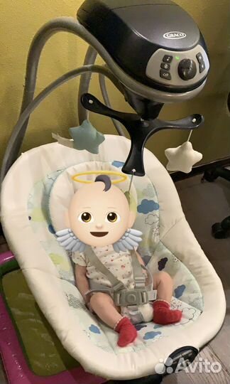 Электронные качели Graco