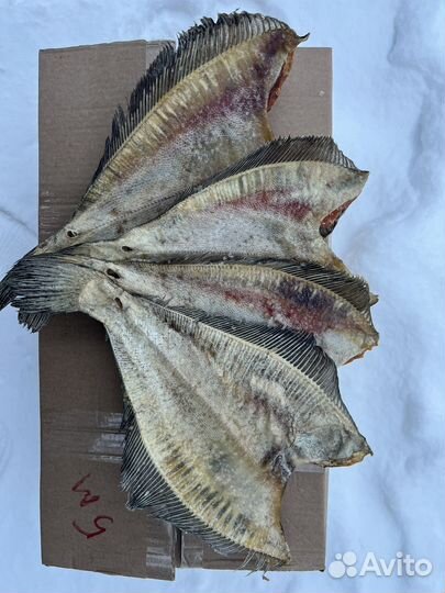 Камбала ерш вяленый