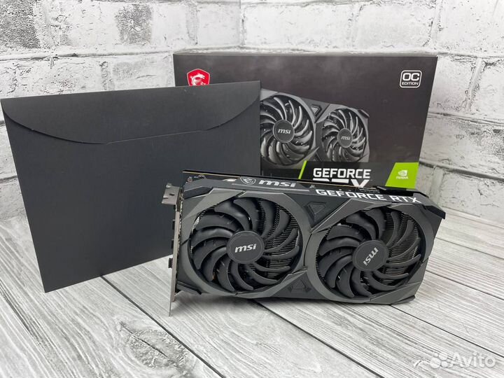 Видеокарта MSI GeForce RTX 3060 ventus 2X OC
