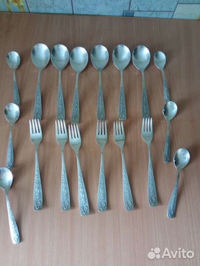 Набор вилок и ложек СССР