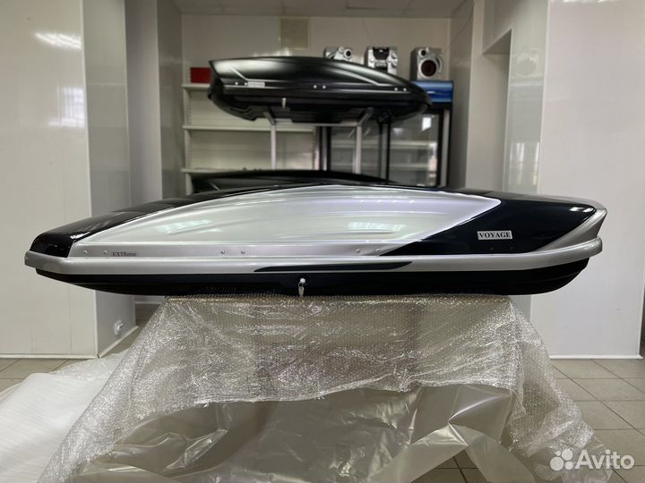 Автобокс Voyage 500л 218см цвет Серебристый Х