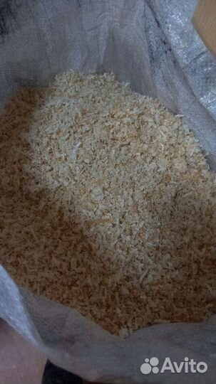 Опилки/стружка для животных и огорода/сада