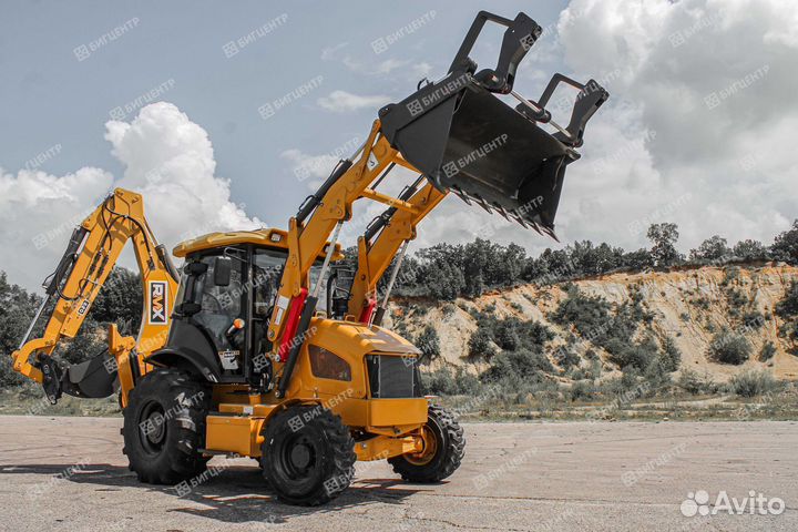 Экскаватор-погрузчик Runmax SE440TS, 2023