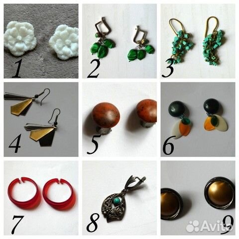 Бижутерия времен СССР