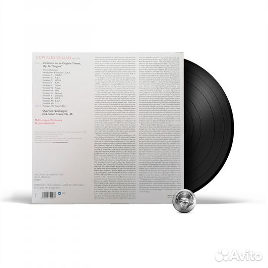 Виниловая пластинка John Barbirolli LP