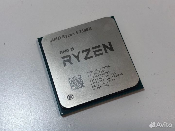 Процессор AMD Ryzen 5 3500X: 6 ядер, 4100 Мгц, AM4