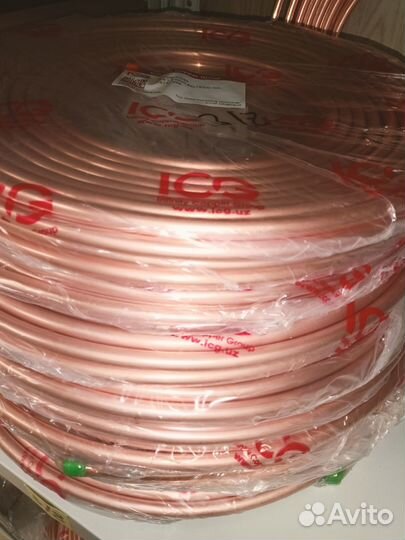 Труба медная от 1/4-15/8.Режем кратно метру