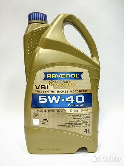 5w-40 Ravenol VSI 4л