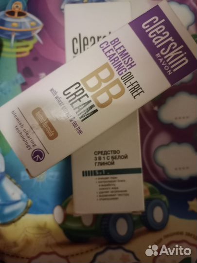 Набор Эйвон для проблемной кожи, прыщи, маскировка