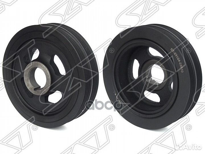 Шкив коленвала hyundai tucson 04-10/coupe