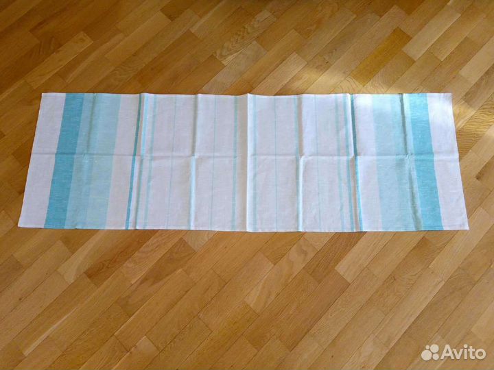 Винтаж новая льняная дорожка на стол (ссср)