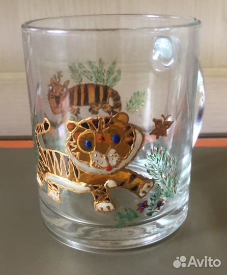 Кружки разные витражная роспись