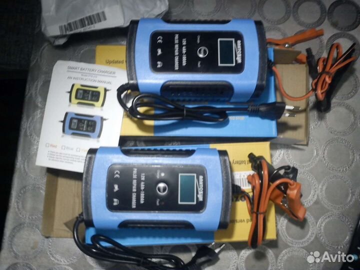 Зарядное устройство для акб,авто-мото12в,6А нов