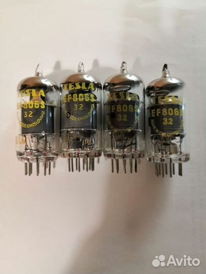 Радиолампы EF-184 и E-180F, EF-800