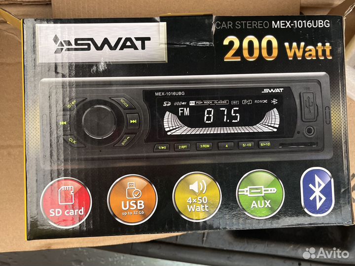 Магнитола swat