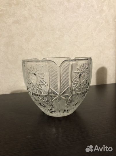 Хрустальная ваза, салатник