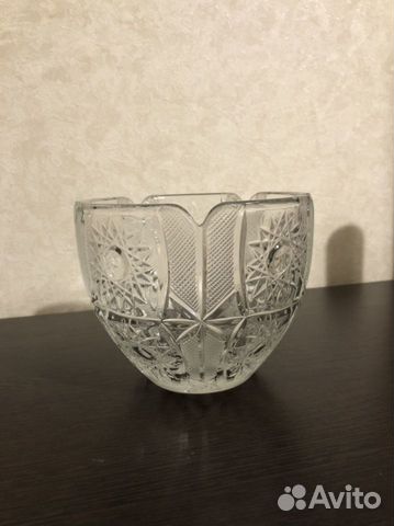 Хрустальная ваза, салатник