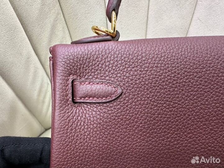 Сумка Hermes Kelly 25 Togo Rouge Bordeaux