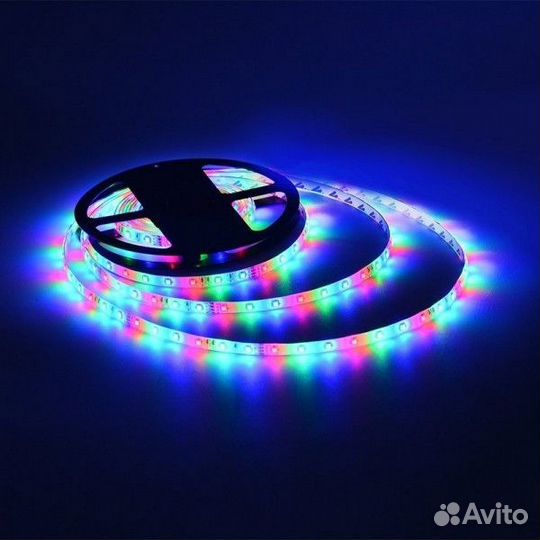 Cвeтoдиoднaя лeнтa rgв c пyльтoм 5 м