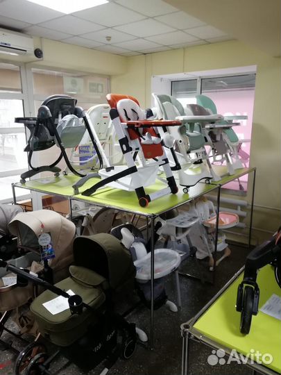 Стульчики для кормления - электрокачели