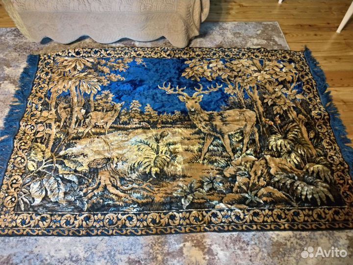 Плюшевый ковер СССР