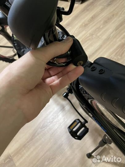 Новый BMW L3 26 черный со складной рамой