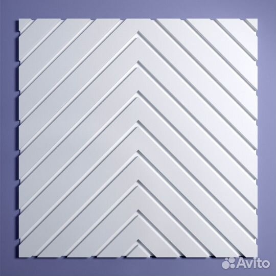 Стеновая панель с акустическим эффектом