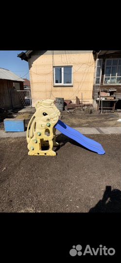 Детская горка пластиковая