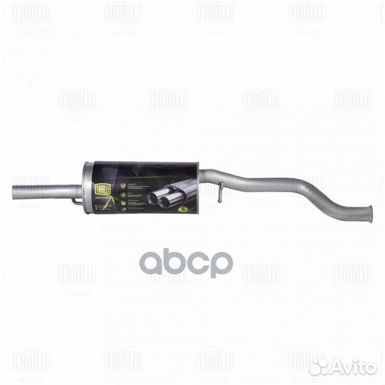 Глушитель для ам Лада Vesta (15) осн. (d трубы