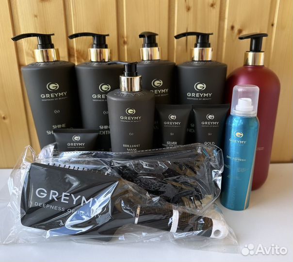 Greymy молочко, спрей, лак, кератин, расческа