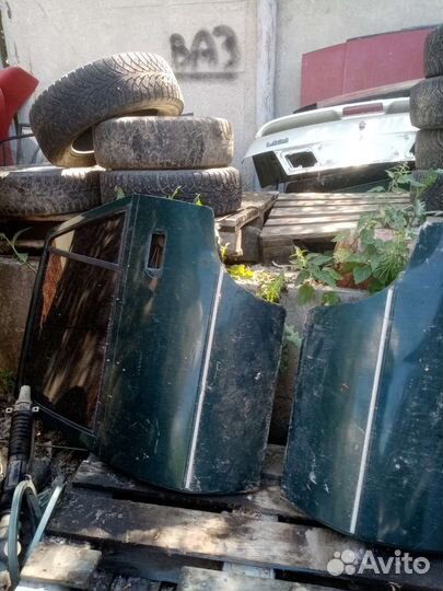 Двери дэу нексия задние